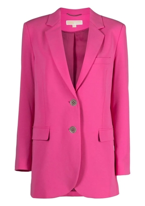 Michael Michael Kors single-breasted wool blazer - Pink
