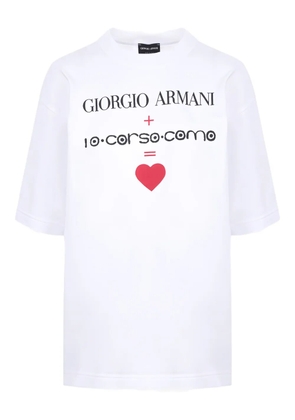 Giorgio Armani x 10 Corso Como cotton T-shirt - White