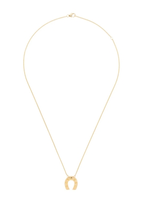 Harwell Godfrey 18kt yellow gold Mini Horseshoe pendant necklace