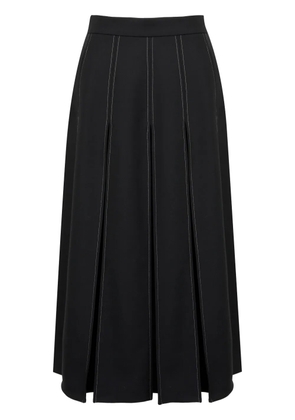 Ports 1961 cut-out midi skirt - Black
