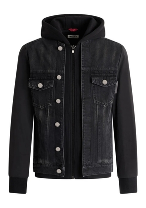 Bally hooded trucker jacket - Black
