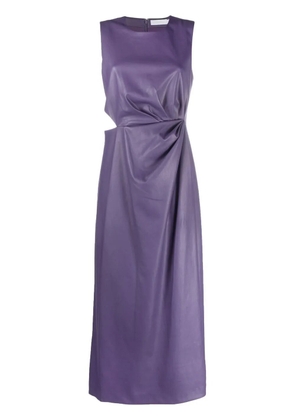 Simkhai cut-out detail maxi dress - Purple