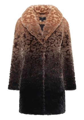Unreal Fur Boho coat - Brown