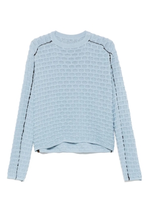 Isa Boulder crew-neck sweater - Blue