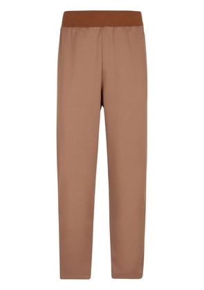 Bally side-stripe track pants - Brown