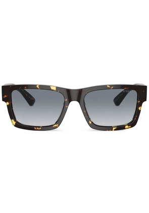 Prada Eyewear square-frame tortoiseshell sunglasses - Black