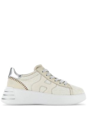 Hogan Rebel logo-appliqué sneakers - White