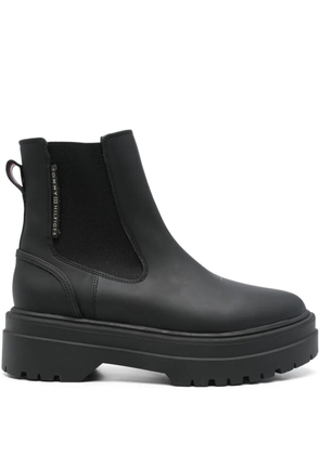 Tommy Hilfiger chunky chelsea boots - Black