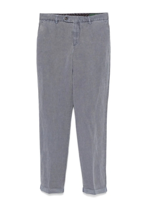 Berwich belt-loops trousers - Blue