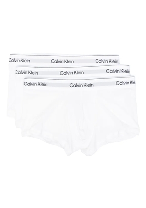 Calvin Klein Underwear logo-waistband briefs (pack of three) - White