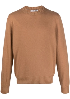 Fileria crew-neck cashmere jumper - Brown