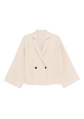 Antonelli double-breasted blazer - Neutrals