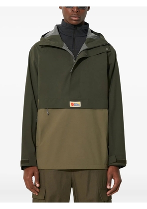 Fjällräven hooded two-tone jacket - Green
