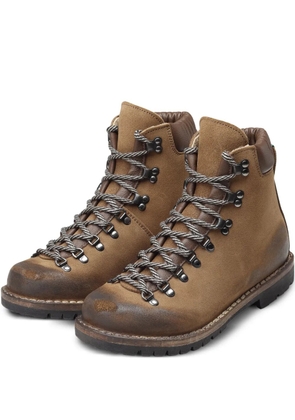 SENTIER Pochi Tochi lace-up boots - Brown