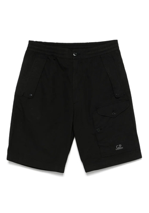 C.P. Company cotton cargo shorts - Black