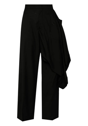 Undercover panel detailing trousers - Black