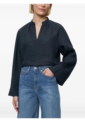 Marc O'Polo plunging neckline blouse - Blue