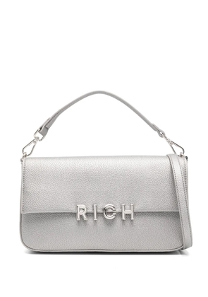 John Richmond logo-lettering tote bag - Grey
