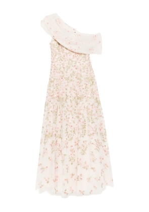 Needle & Thread Everette Bloom gown - Neutrals