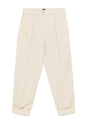 BOSS twill trousers - Neutrals