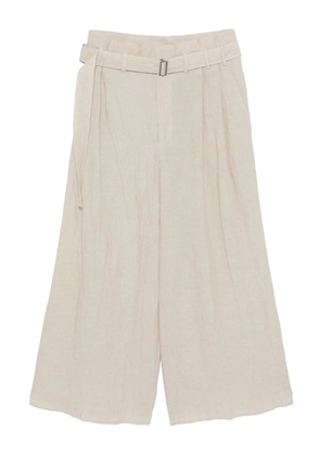 Forme D'expression belted wide-leg pants - Neutrals