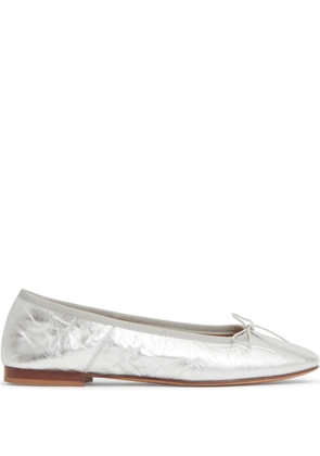 Mansur Gavriel Dance ballerina shoes - Silver