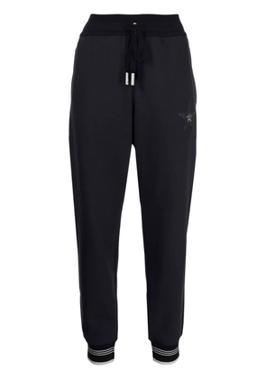 Lorena Antoniazzi star-detail cotton track pants - Blue