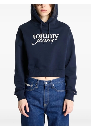 Tommy Hilfiger cropped hoodie - Blue