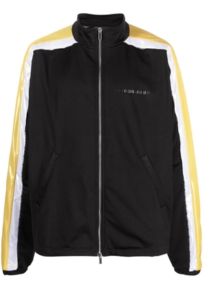 VTMNTS stripe-detail track jacket - Black
