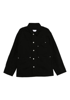 Études Studio twill button-fastening jacket - Black