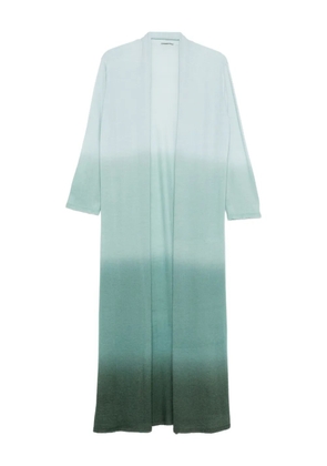 Faliero Sarti ombre long cardigan - Green