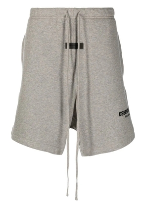 FEAR OF GOD ESSENTIALS logo drawstring shorts - Grey