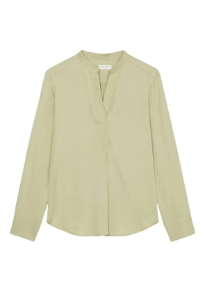 Marc O'Polo placket blouse - Green