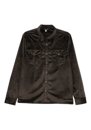 John Varvatos Andres pocket shirt - Brown