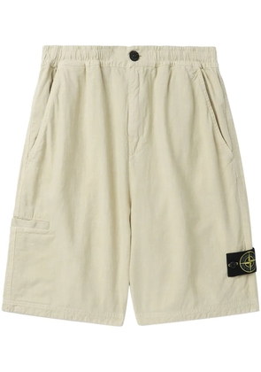 Stone Island Compass-badge bermuda shorts - Neutrals