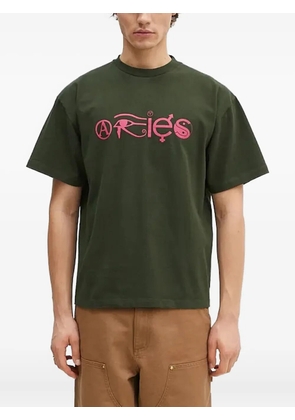 Aries graphic-print T-shirt - Green
