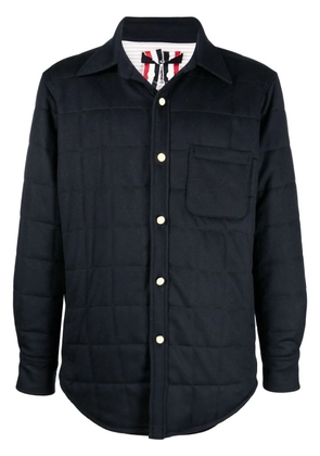 Thom Browne lightweight down jacket - Blue