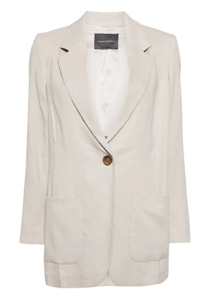 Lorena Antoniazzi single-breasted blazer - Neutrals