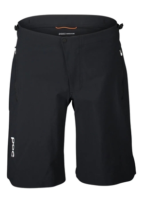 POC logo-print shorts - Black