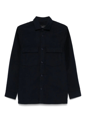 REMUS UOMO cotton overshirt - Blue