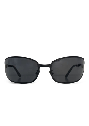 Kuboraum Mask H30 geometric-frame sunglasses - Black