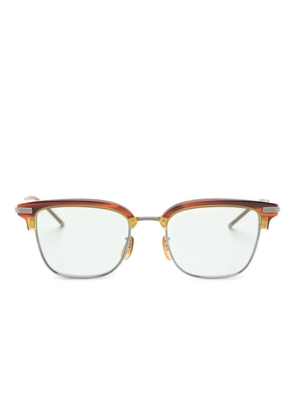 Oliver Peoples TK-12 browline sunglasses - Silver