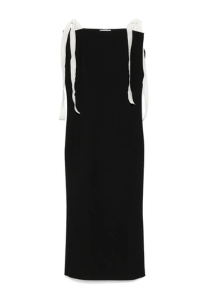 The Row Giuliessa midi dress - Black