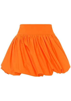 Alberta Ferretti puffball-hem shorts - Orange