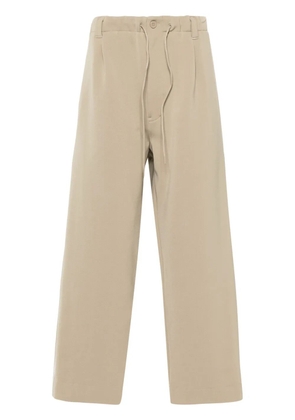 Y-3 signature 3-stripes logo track pants - Neutrals
