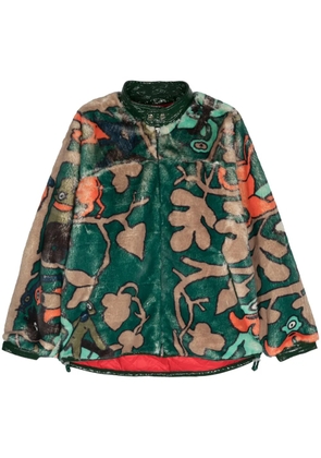 Walter Van Beirendonck Sun graphic-print jacket - Green