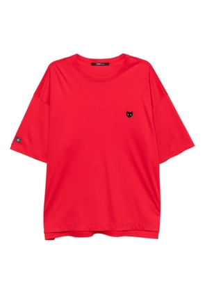 SONGZIO panther curve cut T-shirt - Red
