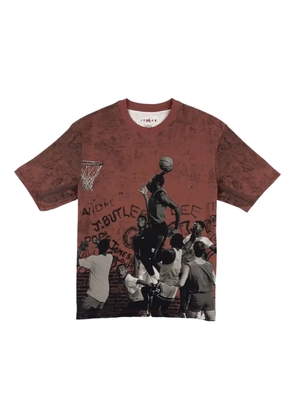 Jordan graphic basketball-print T-shirt - Red