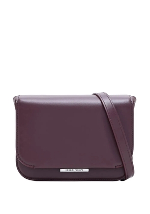 Giorgio Armani small x 10 Corso Como push-lock shoulder bag - Red