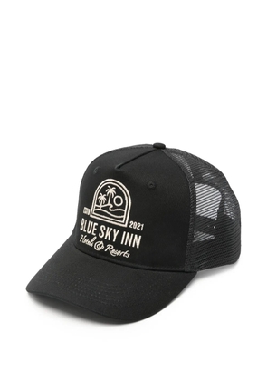 BLUE SKY INN Resort logo-embroidered baseball cap - Black